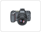 single-lens reflex (SLR) camera: front view image