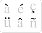 diacritic symbols image