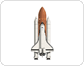 space shuttle at takeoff image