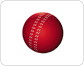 Cricketball Bild