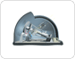 cross section of an astronomical observatory image