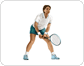 Tennisspielerin Bild