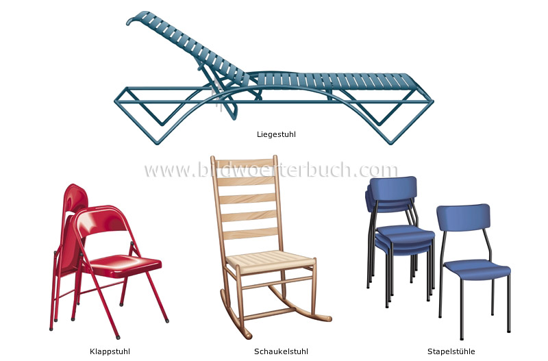 Beispiele für Stühle Bild