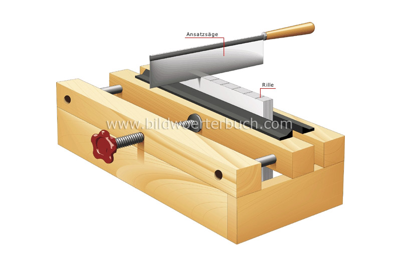 sawing-in image