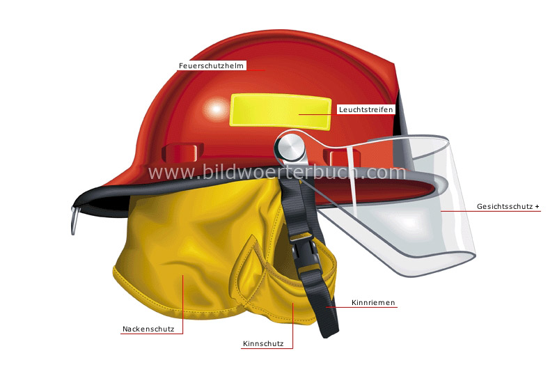 Feuerschutzhelm Bild