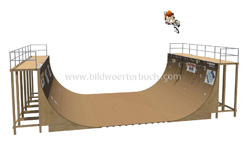 Halfpipe Bild