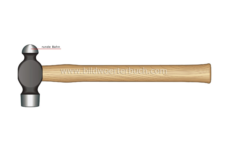 ball-peen hammer image