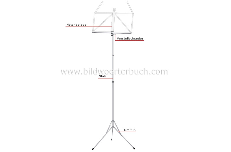 music stand image