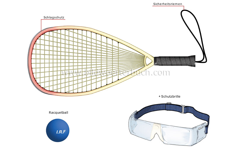 Racquetballschläger Bild