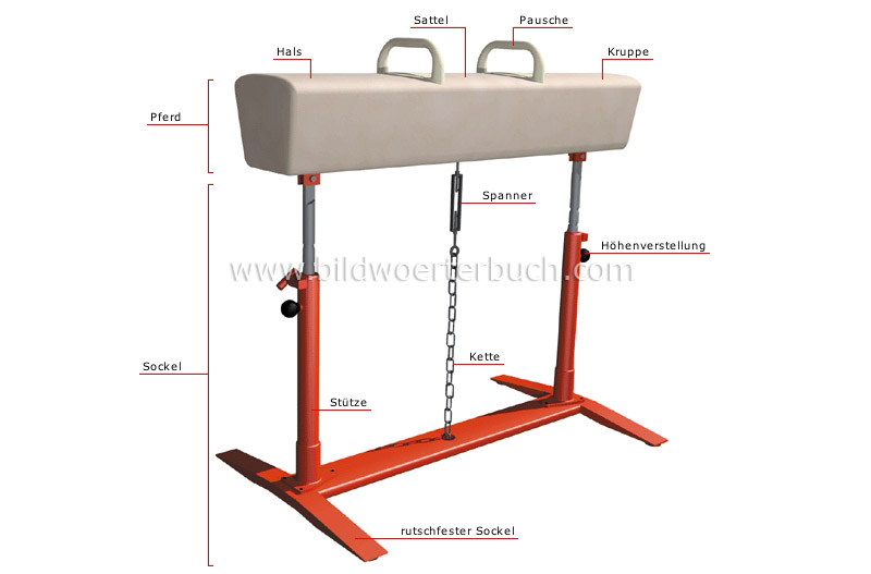 pommel horse image