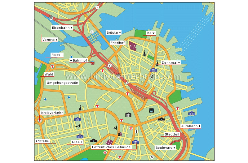 urban map image
