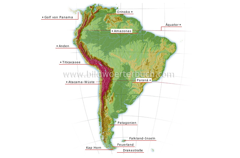 Erde Geographie Lage Der Kontinente Sudamerika Bild Bildworterbuch