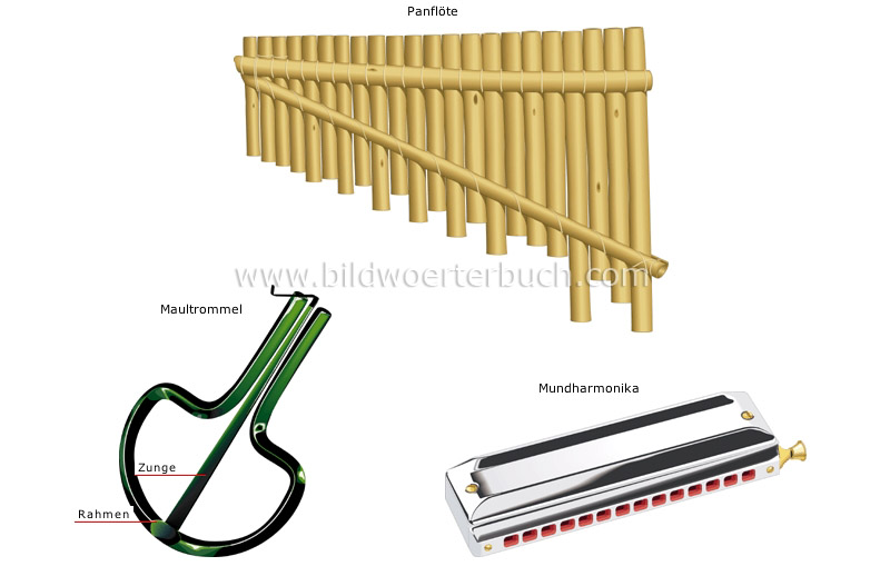 traditionelle Musikinstrumente Bild