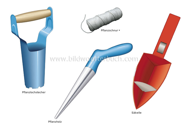 seeding and planting tools image